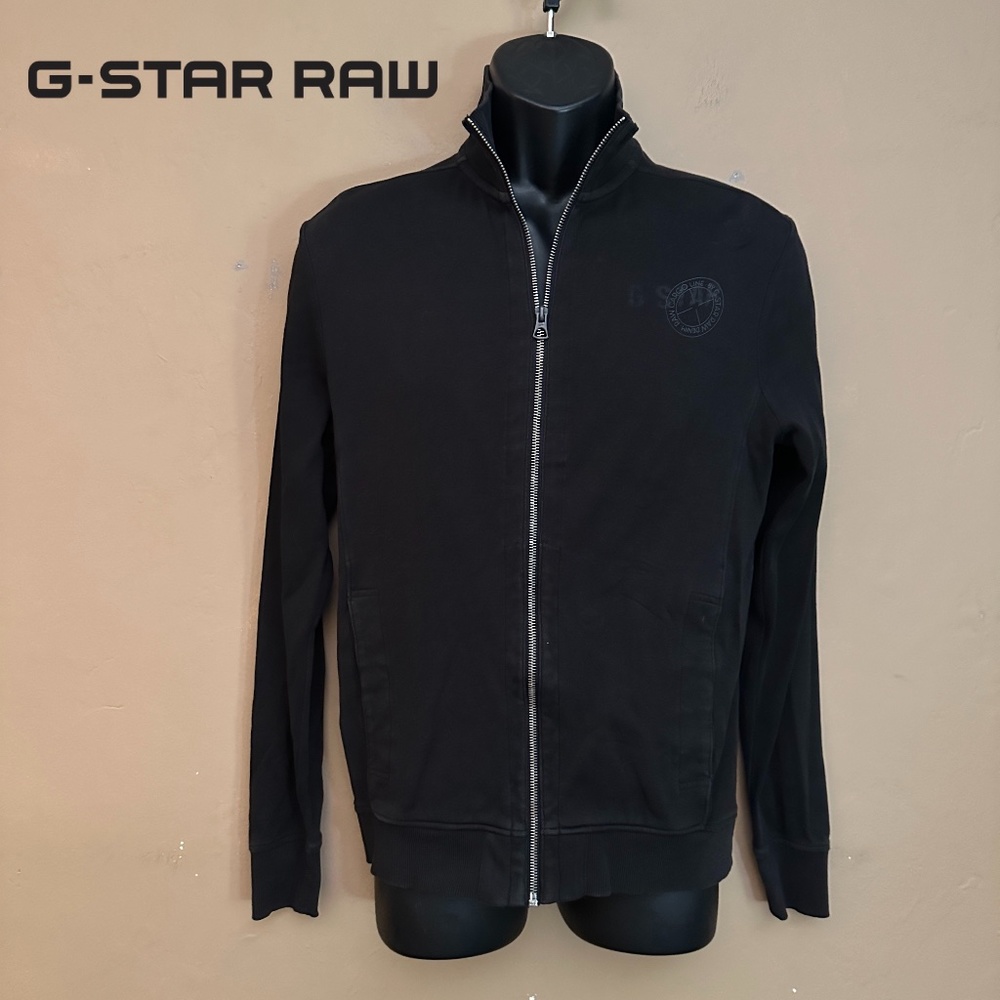 G Star Raw Full Zip Jacket Medium Gently worn 100% cotton 20" armpit to armpit